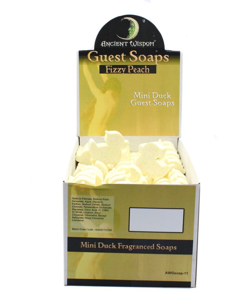 Yellow Duck Guest Soap - Fizzy Peach