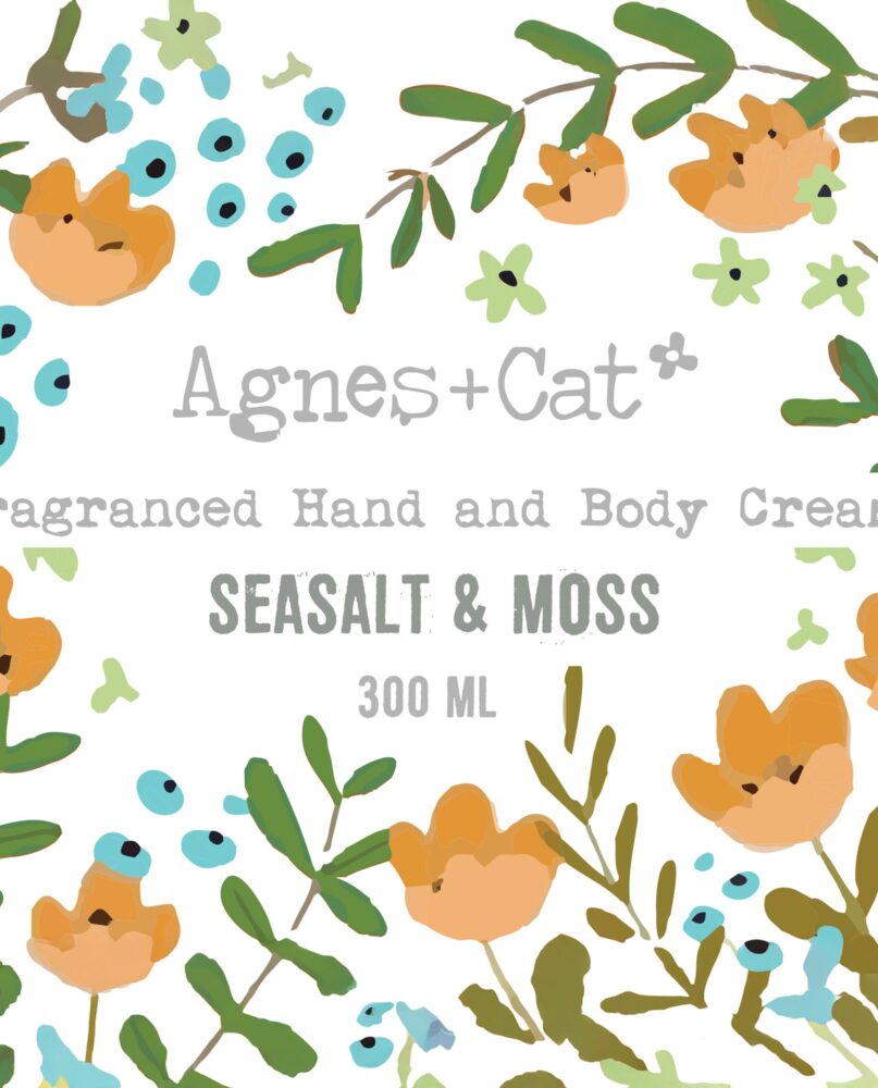 Agnes + Cat Hand & Body Cream - Sea Salt & Moss