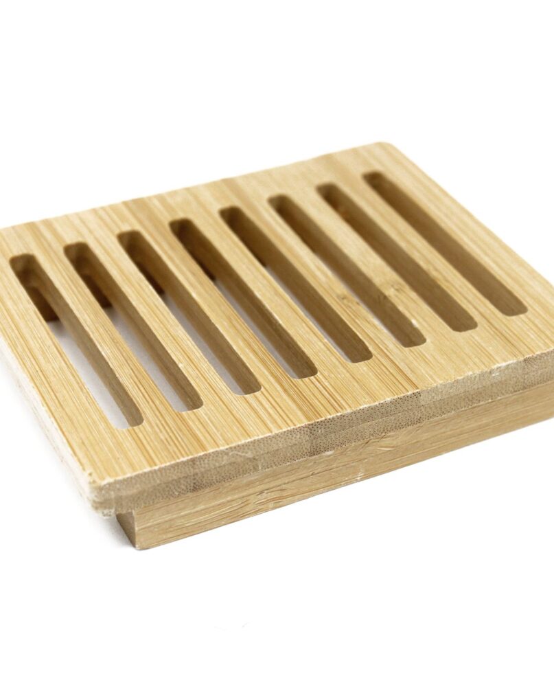Hemu Wood Soap Dish - Box