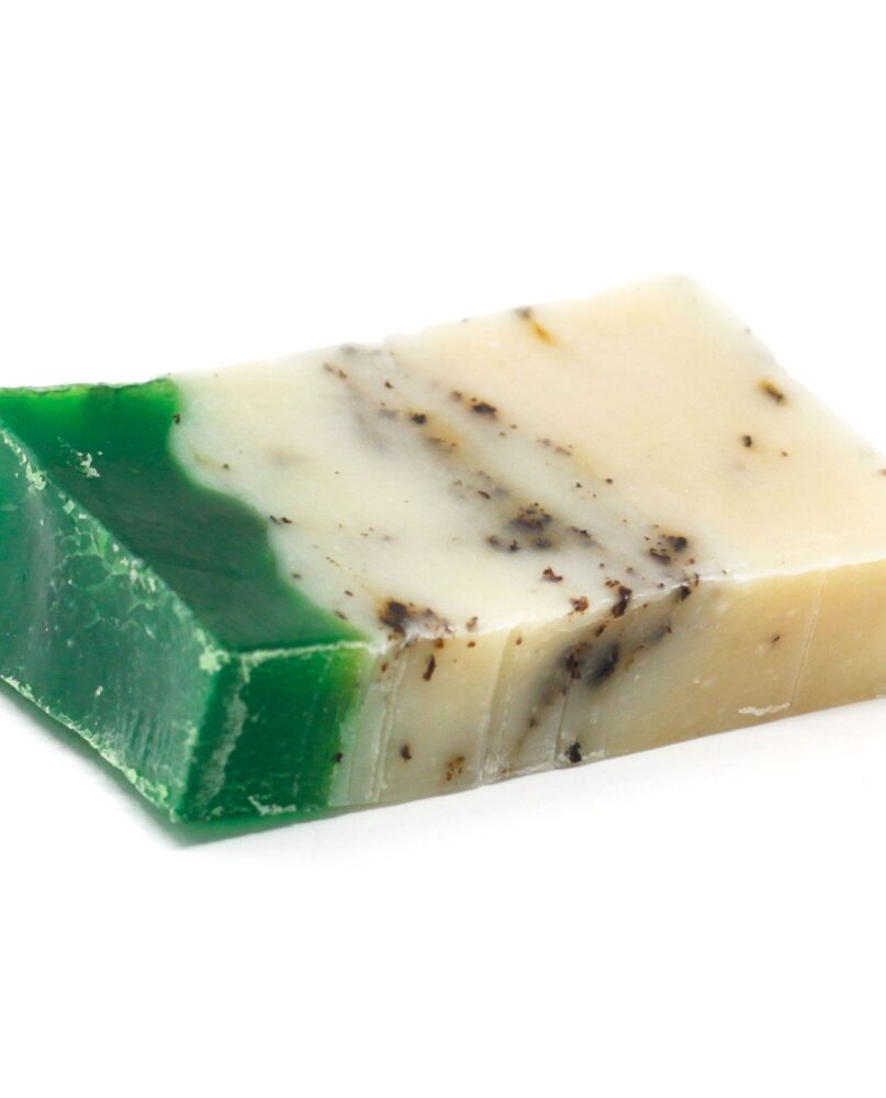 Green Tea - Olive Oil Soap - SLICE approx 100g