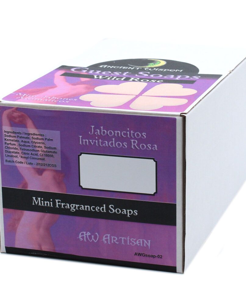 Heart Guest Soap - Wild Rose