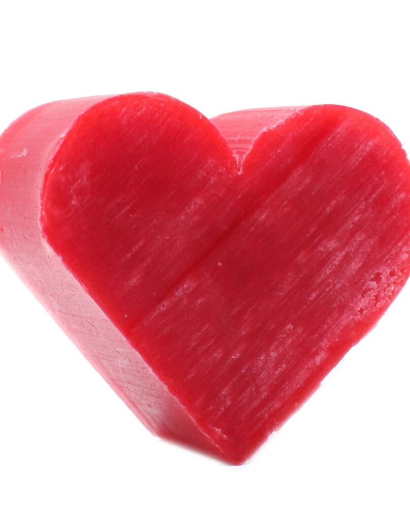 Heart Guest Soap - Raspberry