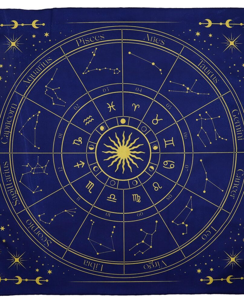 Tarot Reading Cloth - Zodiac