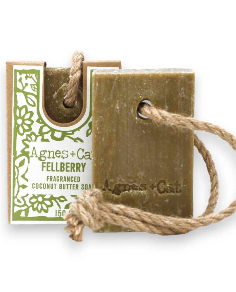 Name Agnes + Cat Soap On A Rope - Fellberry
