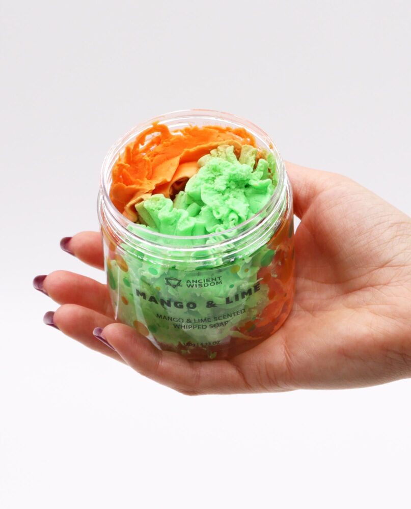 Mango & Lime Whipped Soap 120g