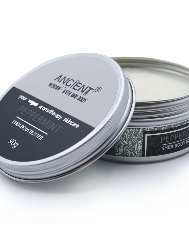 Aromatherapy Shea Body Butter 90g - Peppermint