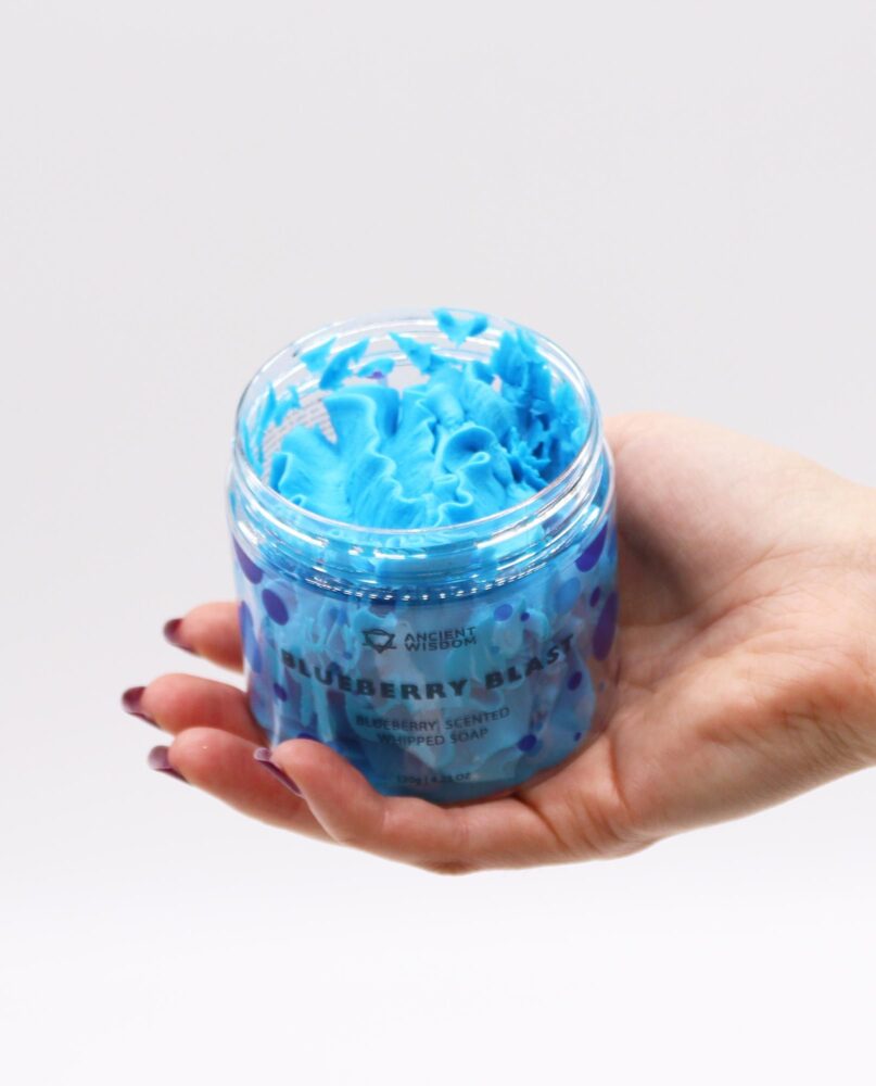 Blueberry Whipped Soap 120g
