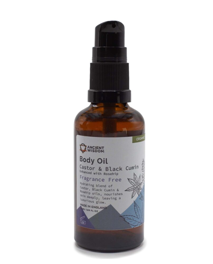 Organic Body Oil 50ml - Rosehip (Unfragranced)