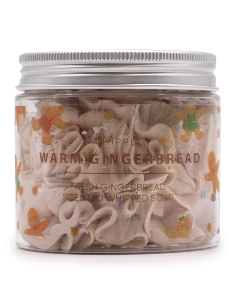 Warm Gingerbread Whipped Soap 120g