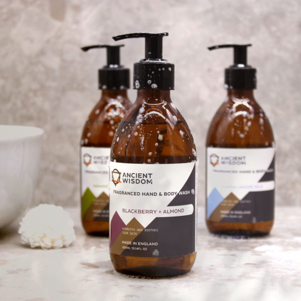 Blackberry & Almond Hand & Body Wash  300ml