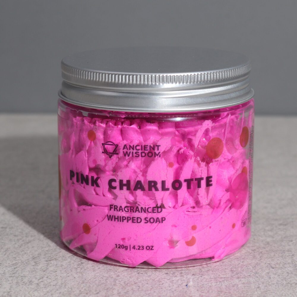 Pink Charlotte Whipped Soap 120g
