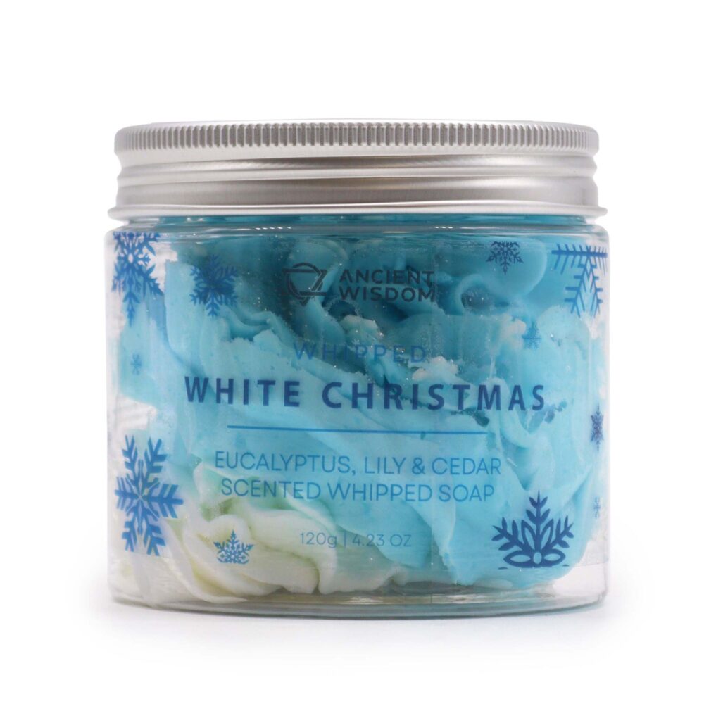 White Christmas Whipped Soap 120g
