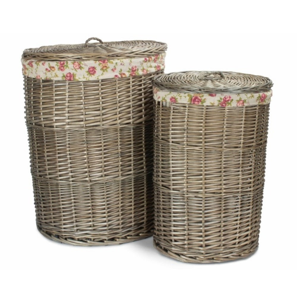 H035RAntiqueWashRoundLaundryBasketWithGardenRoseLining1.jpg