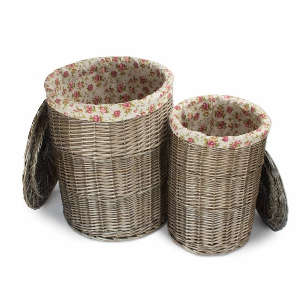 H035RAntiqueWashRoundLaundryBasketWithGardenRoseLining2.jpg