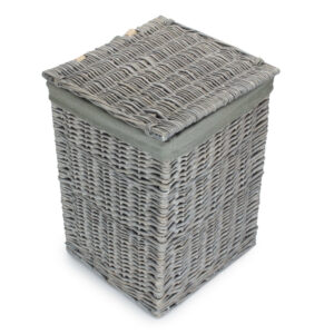 H198GRYGreyWashSquareLaundryBasketwithGreySageLining7.jpg