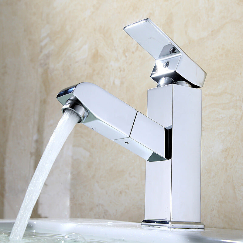 Telescopic Copper Basin Faucet