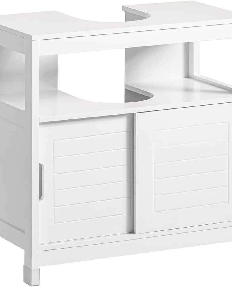 NNEDSZ Vanity Unit Bathroom Furniture, White