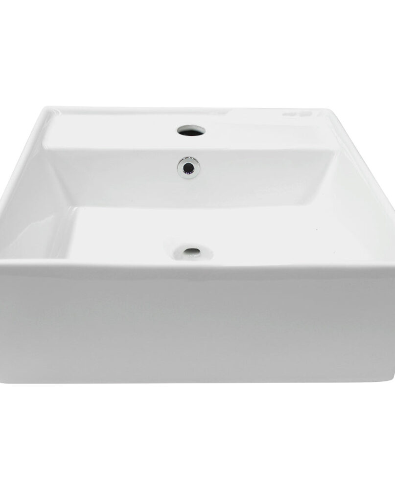 NNEIDS Ceramic Basin Bathroom Wash Counter