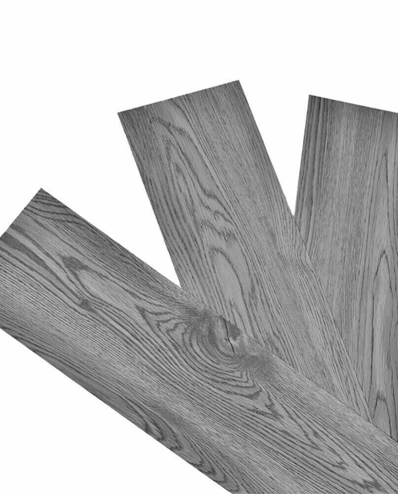 5m Floor Planks Tiles Self Adhesive Wood Effect Vinyl Flooring Kitchen Bathroom