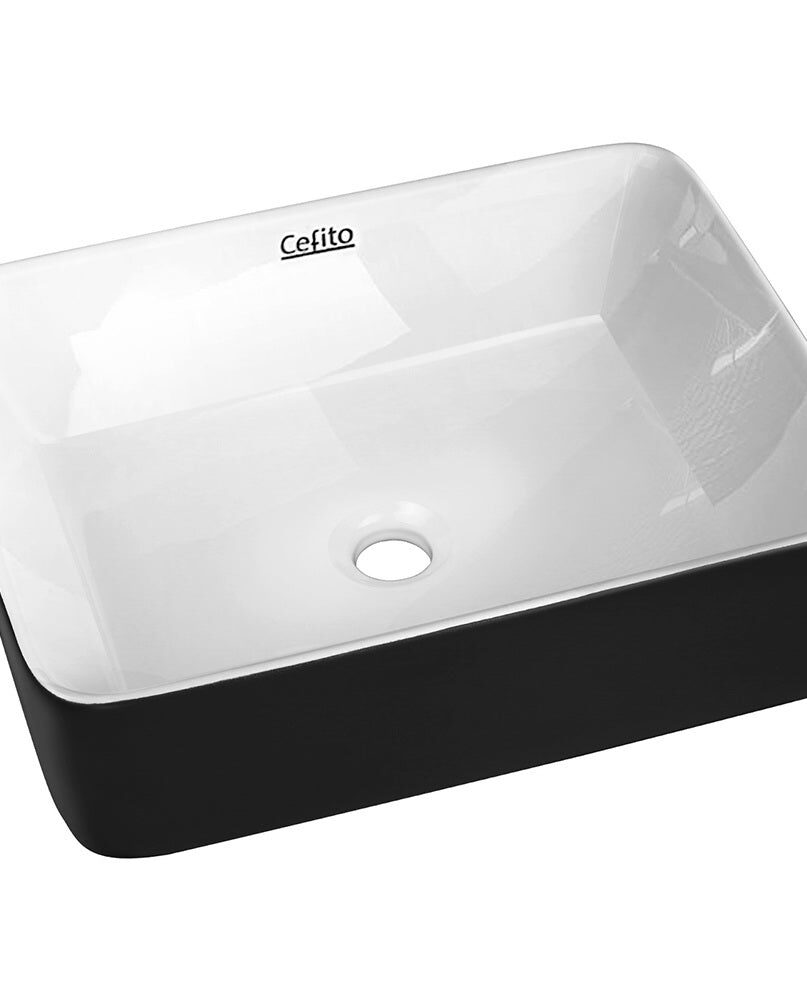 NNEDSZ Bathroom Basin Sink Vanity Above Counter Basins Bowl Black White