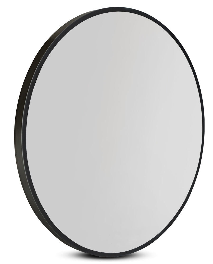 NNEDSZ Round Wall Mirror 50cm Makeup Bathroom Mirror Frameless