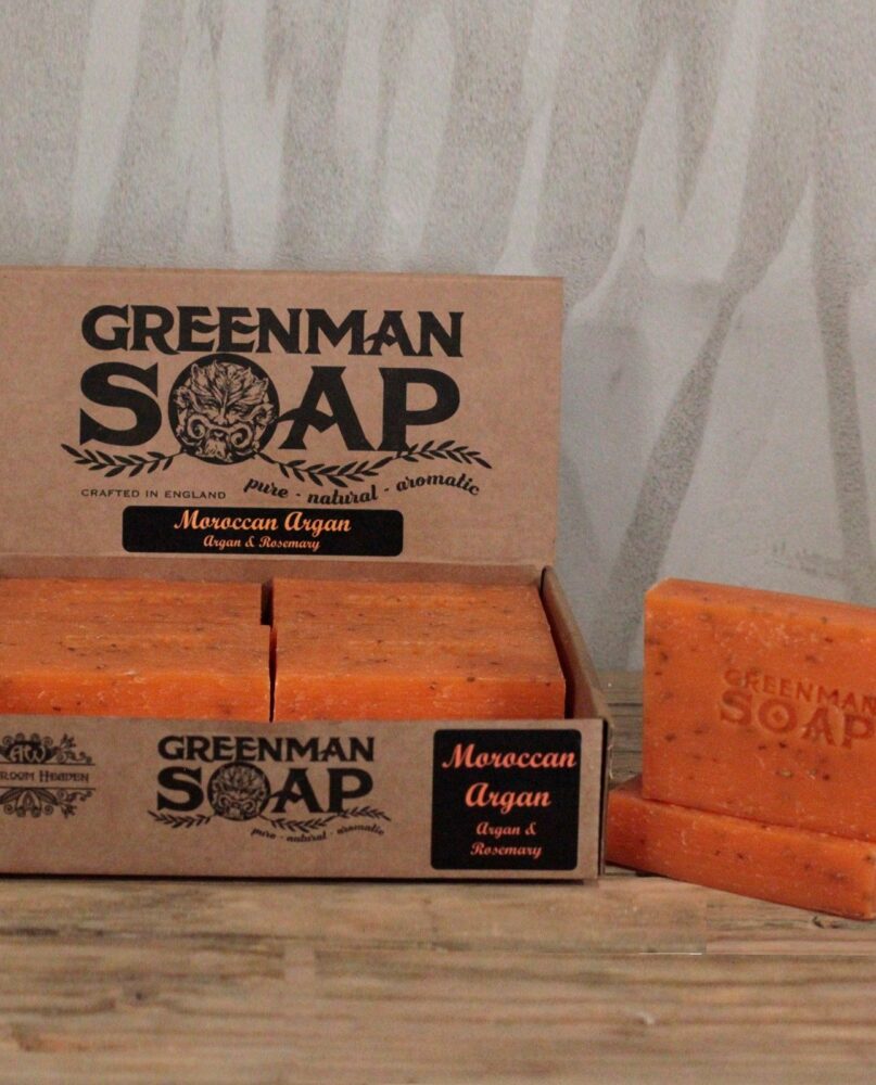 Greenman Soap Slice 100g - Moroccan Argan