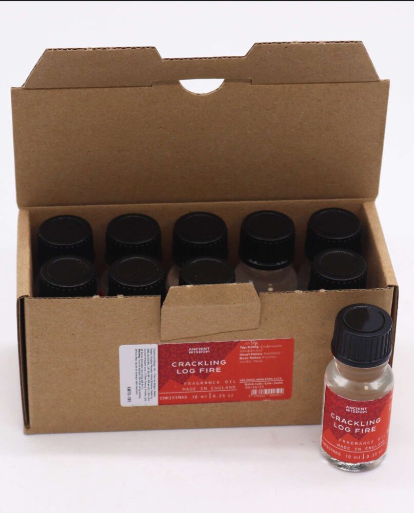 Crackling Log Fire Fragrance Oil 10ml