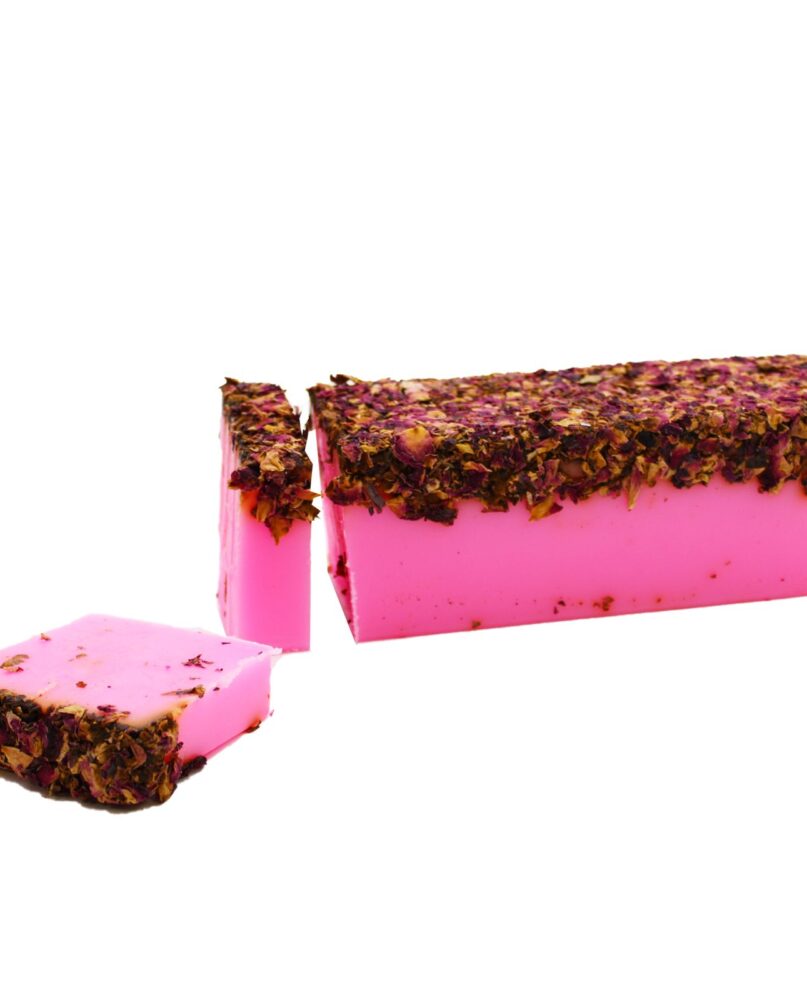 Pack of 13 Rose & Rose Petals Soap Bars