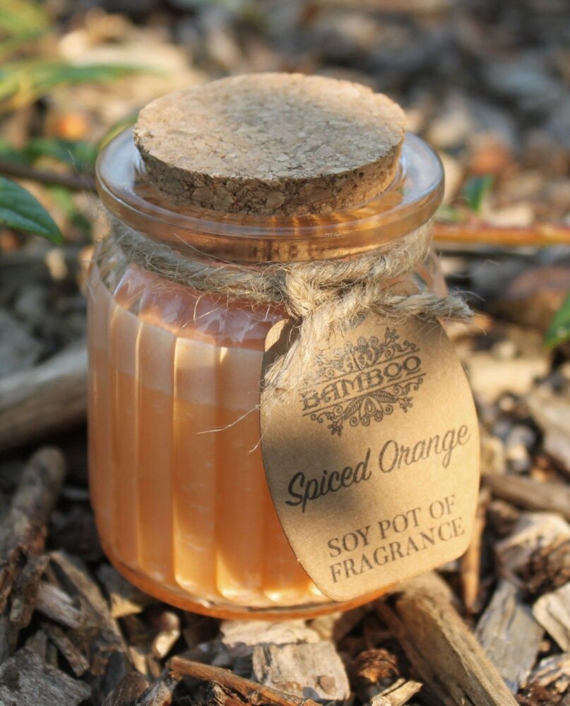 Spiced Orange Soy Pot of Fragrance Candles