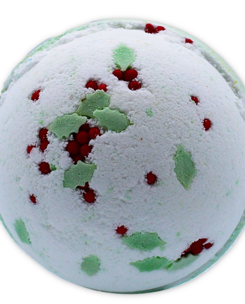 Christmas Bath Bomb - Holly Berry & Mistletoe