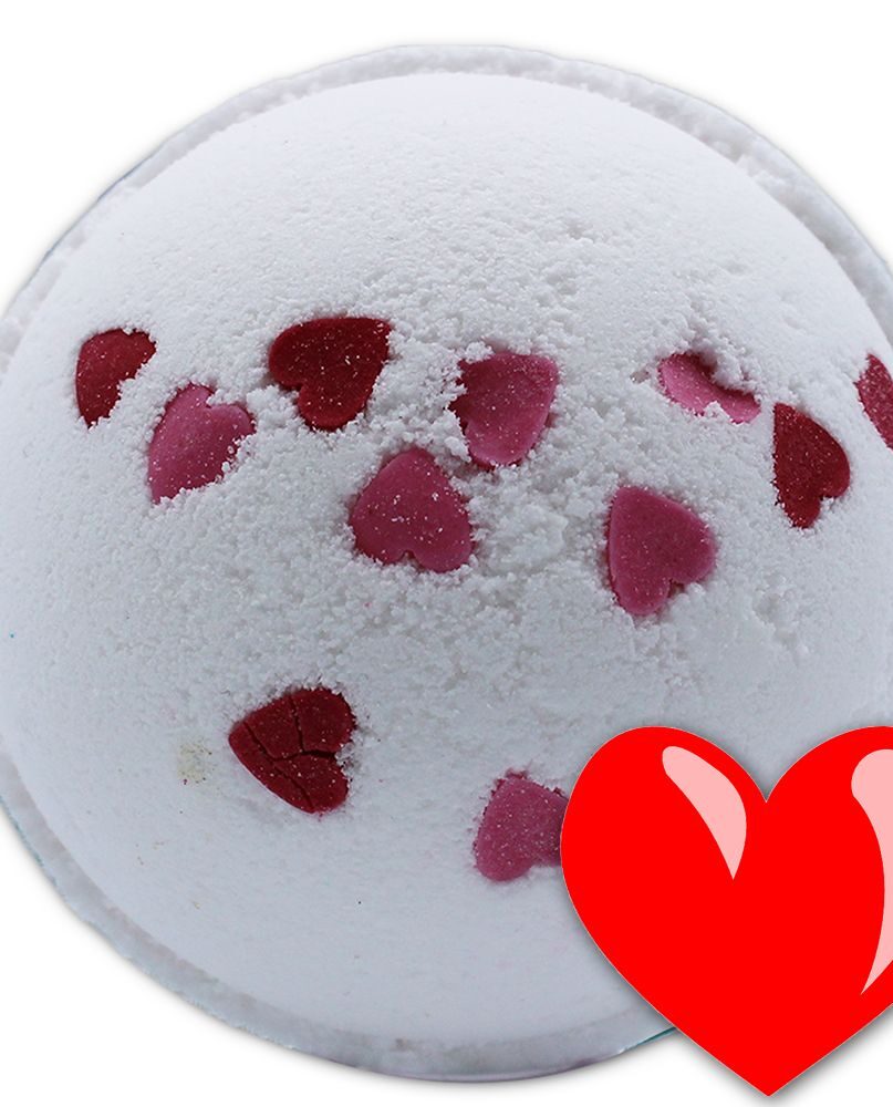 Love Hearts Bath Bomb - Wild Flowers