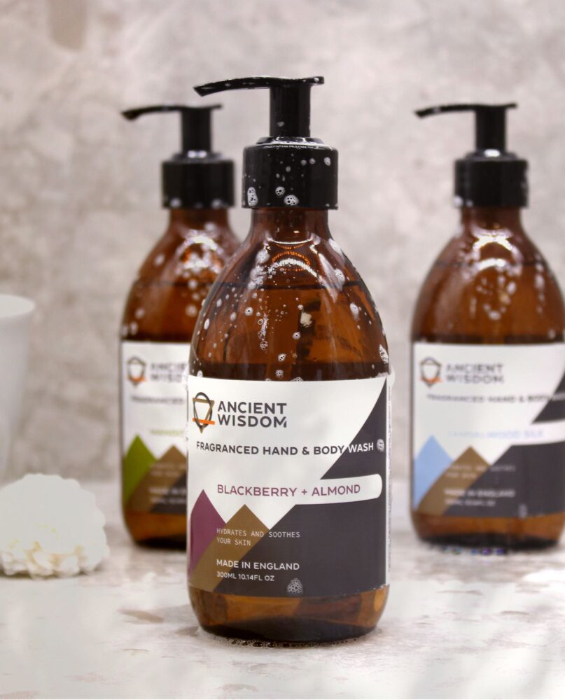 Blackberry & Almond Hand & Body Wash  300ml