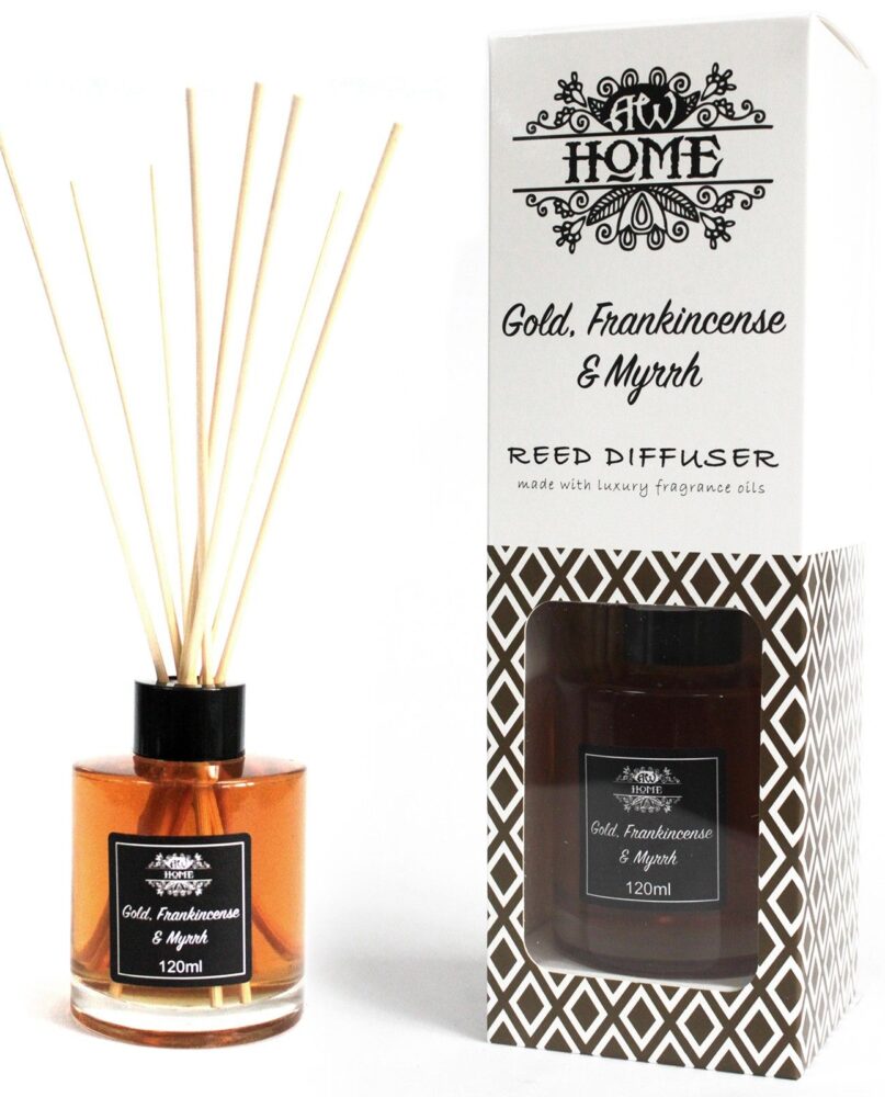 120ml Reed Diffuser - Gold, Frankincense & Myrrh