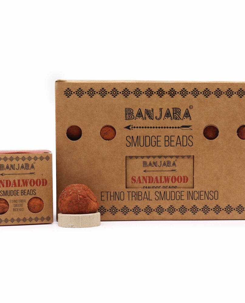 Banjara Smudge Beads - Sandalwood