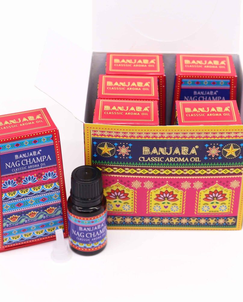 Banjara Indian Fragrance Oil 10ml - Nag Champa