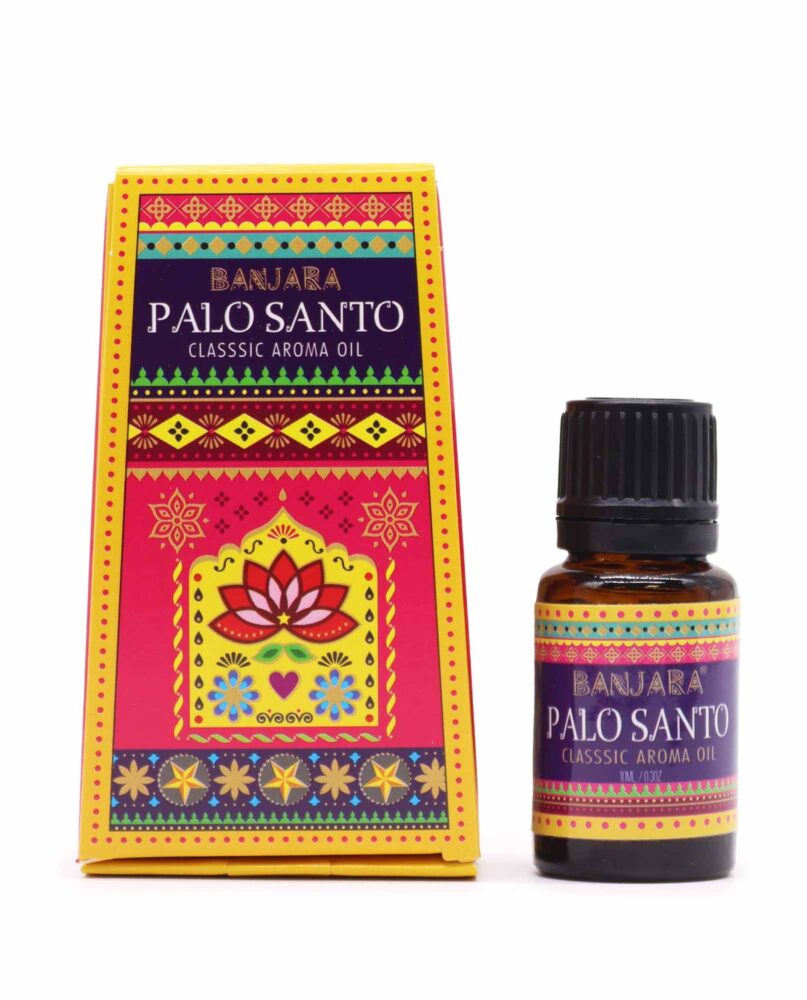 Banjara Indian Fragrance Oil 10ml - Palo Santo