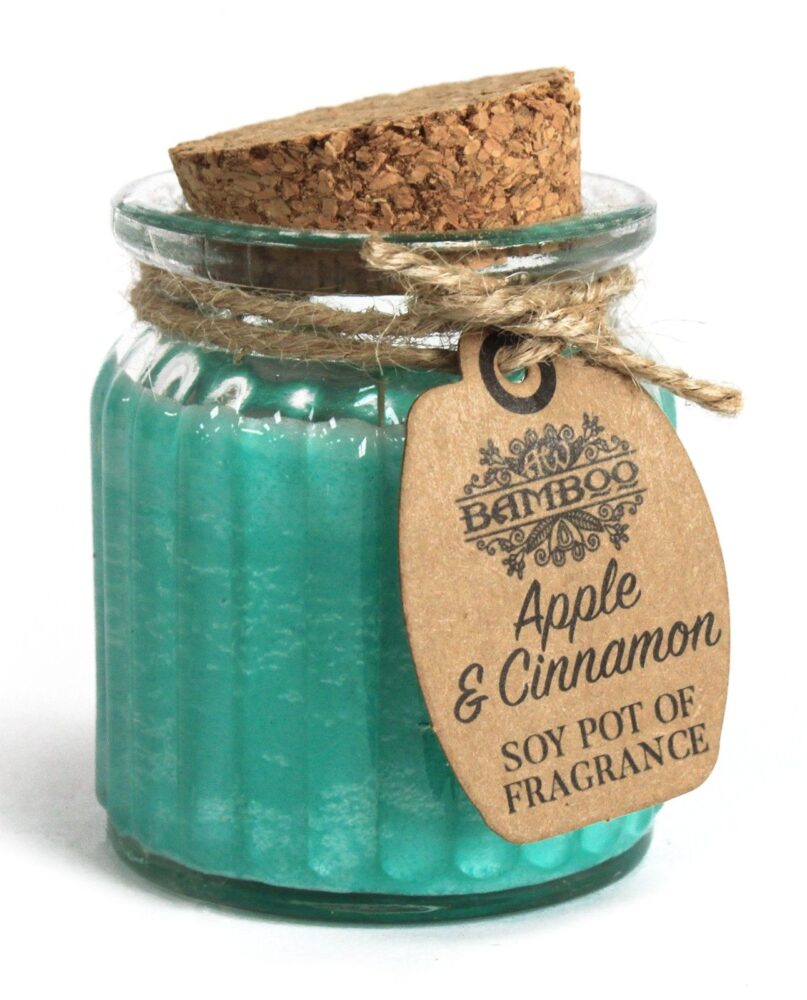 Apple & Cinnamon Soy Pot of Fragrance Candles