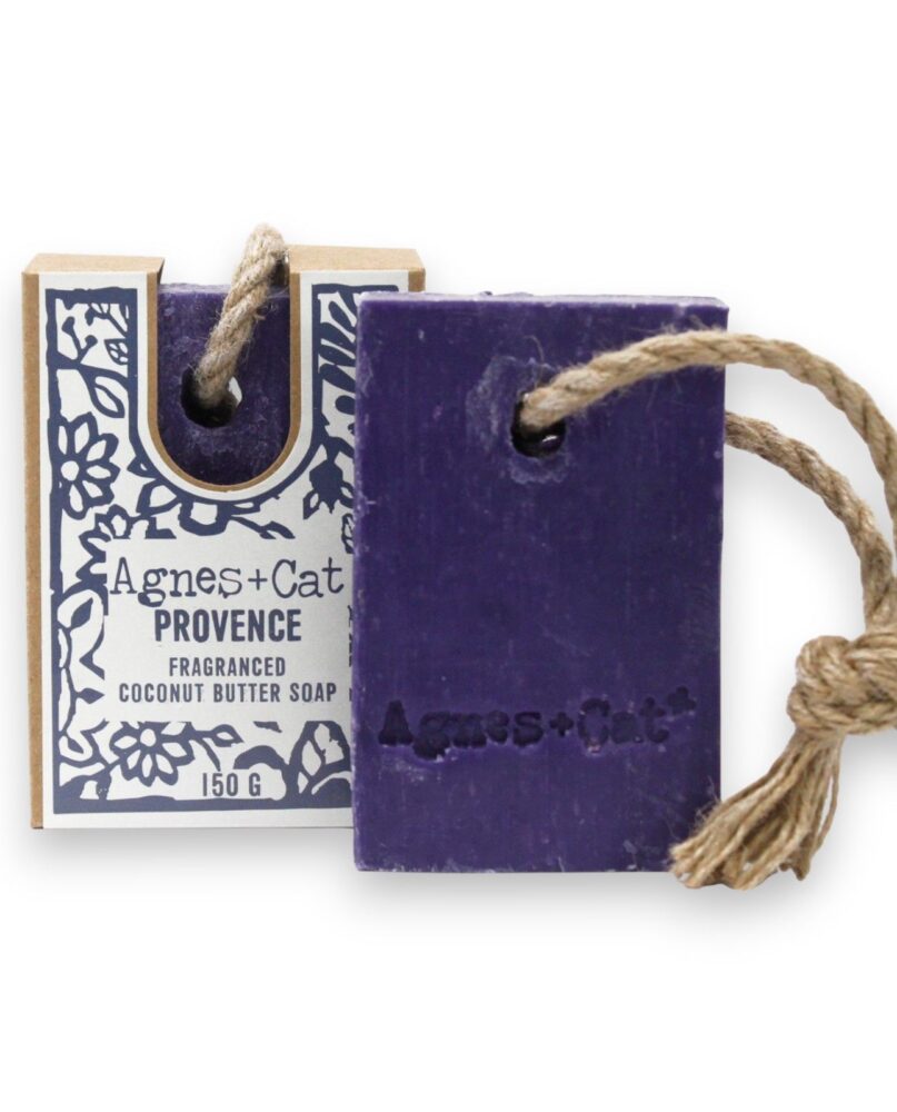 Agnes + Cat Soap On A Rope - Provence