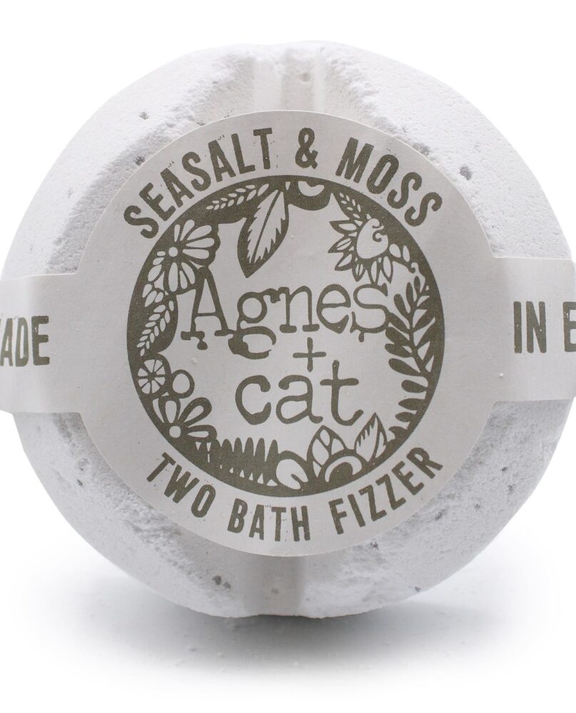 Agnes + Cat Bath Fizzer - Seasalt and Moss