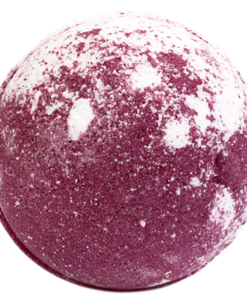 Strawberry Pavlova Bath Bomb - Red & White