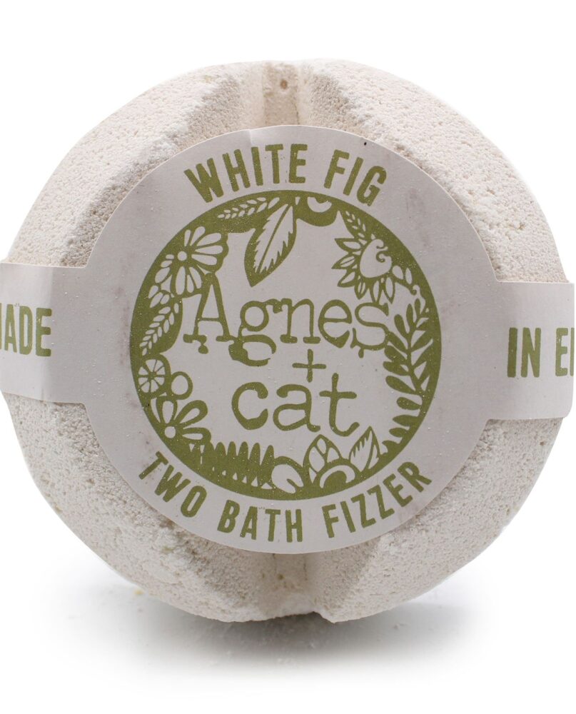 Agnes + Cat Bath Fizzer - White Fig