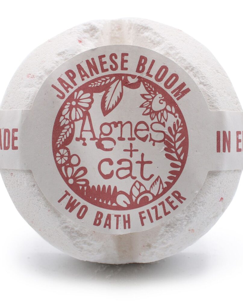 Agnes + Cat Bath Fizzer - Japanese Bloom