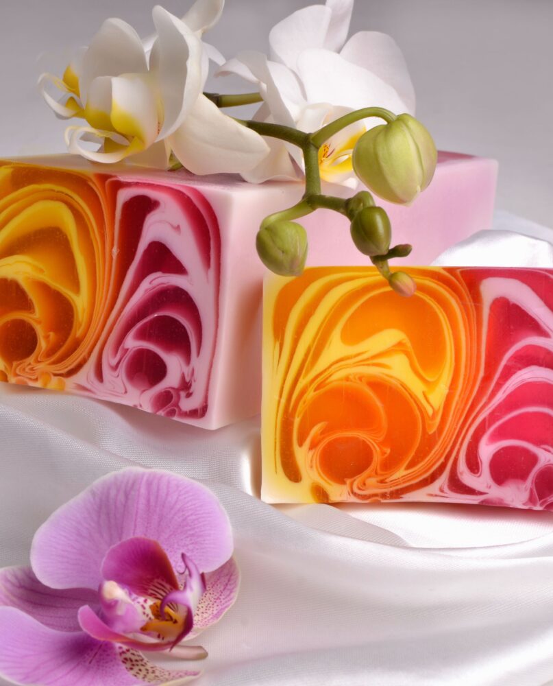 Handcrafted Soap Loaf 1.2kg - Orchid
