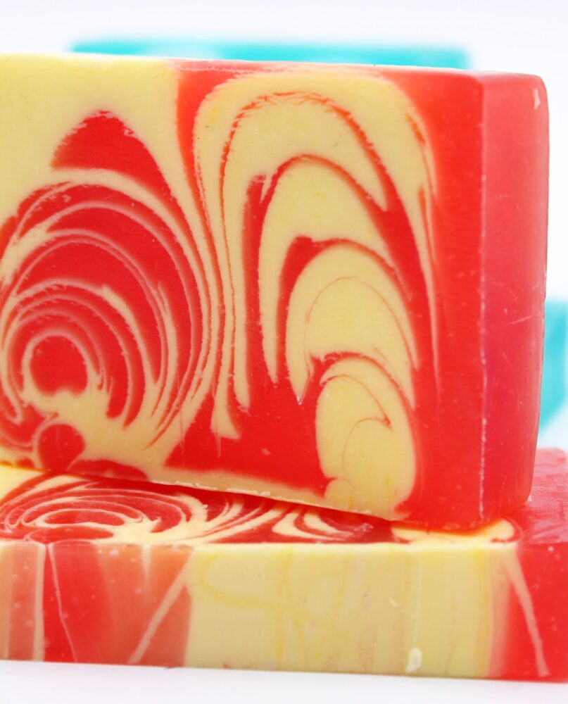 Handcrafted Soap Loaf 1.2kg - Strawberry
