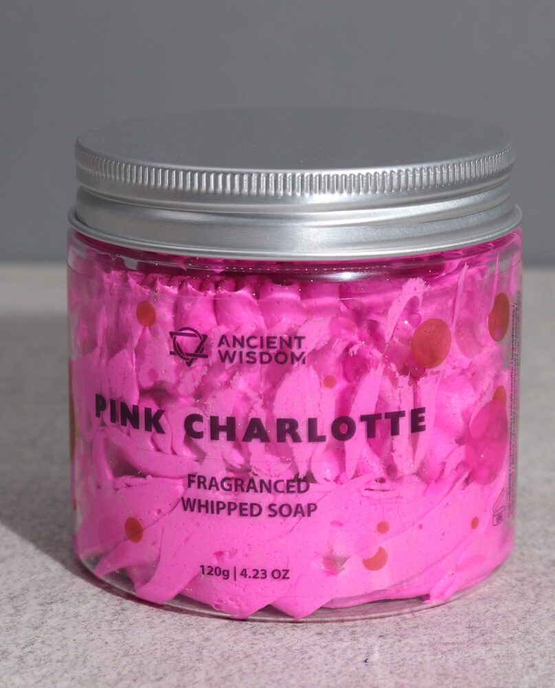 Pink Charlotte Whipped Soap 120g