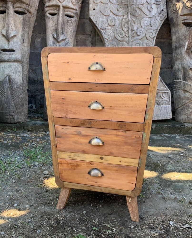 4 Draws Storage - Recycled Wood
