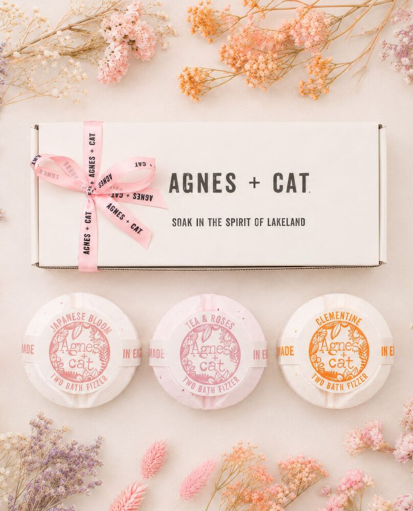 Agnes + Cat Floral & Citrus Bath Fizzer Gift Set