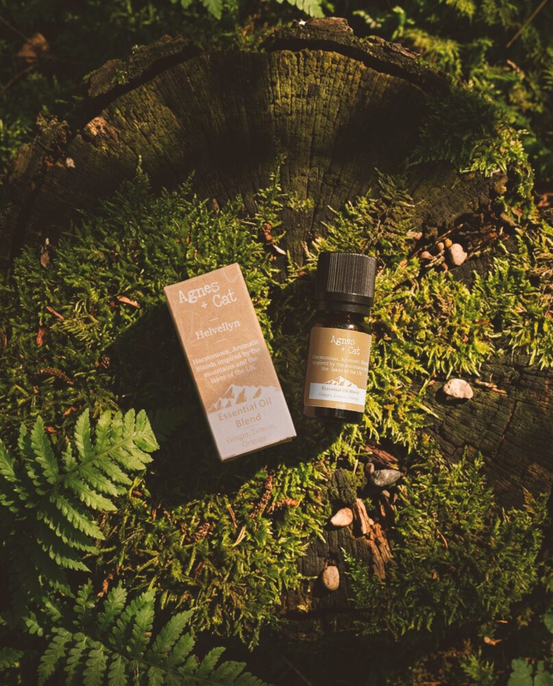 Agnes + Cat Essential Oil Blend - Scafell Pike - Cypress, Tangerine & Ho Wood