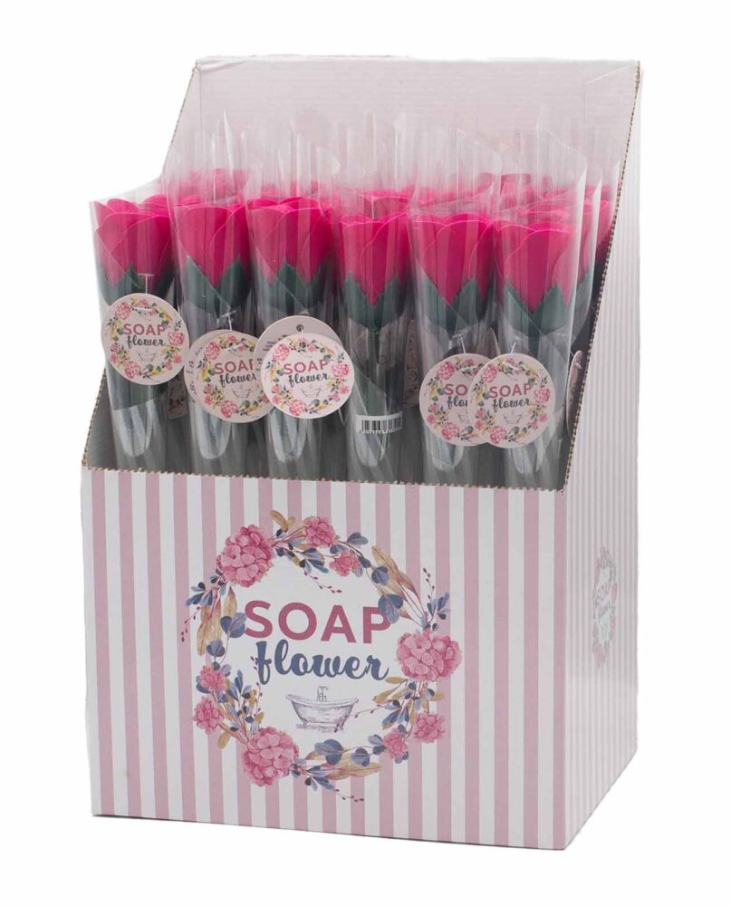 Soap Flower - Small Pink Rose