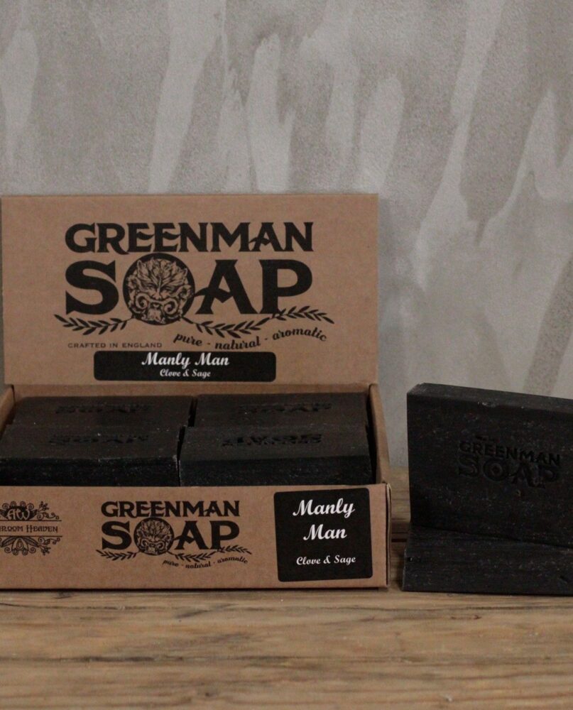 Greenman Soap Slice 100g - Manly Man